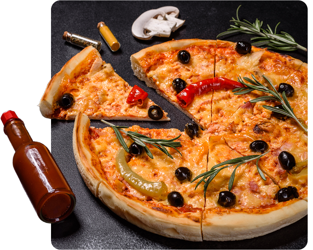 Fresh woodfired pizza with cheese and basil – Pizza Face Gold Coast